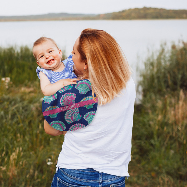 Preppy Sea Shells Peanut Shaped Burp - Lifestyle