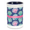 Preppy Sea Shells Ceramic Pencil Holders - Blue