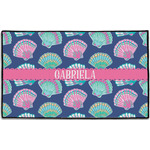 Preppy Sea Shells Door Mat - 60"x36" (Personalized)