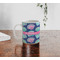 Preppy Sea Shells Personalized Coffee Mug - Lifestyle