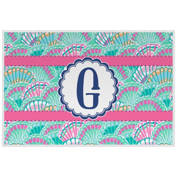 Sea Shells Personalized Placemat (Back)