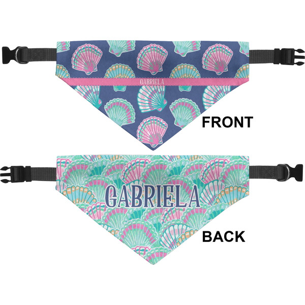 Preppy Sea Shells Pet Bandana Approval