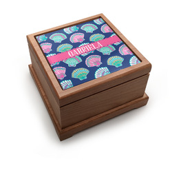 Preppy Sea Shells Pet Urn w/ Name or Text