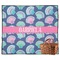 Preppy Sea Shells Outdoor Picnic Blanket (Personalized)