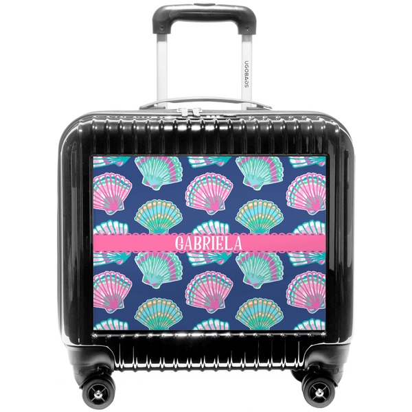 Custom Preppy Sea Shells Pilot / Flight Suitcase (Personalized)