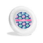 Preppy Sea Shells Plastic Party Appetizer & Dessert Plates - 6" (Personalized)