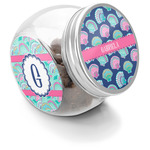 Preppy Sea Shells Puppy Treat Jar (Personalized)