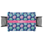 Preppy Sea Shells Tablecloth - 58"x58" (Personalized)
