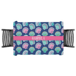 Preppy Sea Shells Tablecloth - 58"x58" (Personalized)