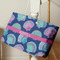 Preppy Sea Shells Large Rope Tote - Life Style