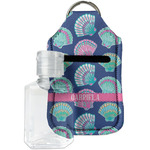 Preppy Sea Shells Hand Sanitizer & Keychain Holder - Small (Personalized)