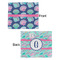 Preppy Sea Shells Security Blanket - Front & Back View
