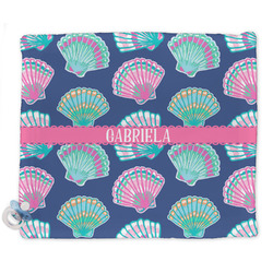 Preppy Sea Shells Security Blanket - Single Sided (Personalized)