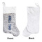 Preppy Sea Shells Sequin Stocking - Approval