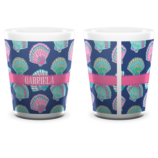Preppy Sea Shells Shot Glass - White - APPROVAL