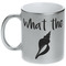 Preppy Sea Shells Metallic Silver Mug (Personalized)