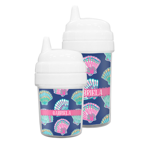 Preppy Sea Shells Sippy Cups