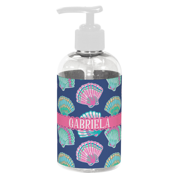 Preppy Sea Shells Small Liquid Dispenser (8 oz) - White
