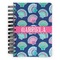 Preppy Sea Shells Spiral Journal Small - Front View