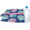 Preppy Sea Shells Sports & Fitness Towel (Personalized)