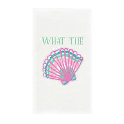 Preppy Sea Shells Guest Towels - Full Color - Standard (Personalized)
