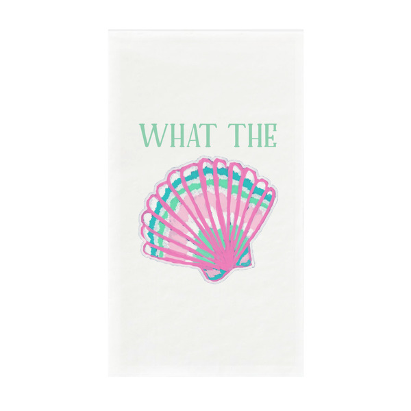 Custom Preppy Sea Shells Guest Paper Towels - Full Color - Standard (Personalized)