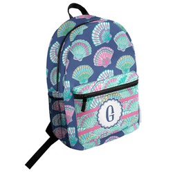Preppy Sea Shells Student Backpack (Personalized)