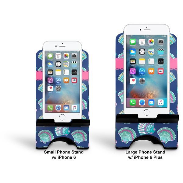 Preppy Sea Shells Stylized Phone Stand - Comparison