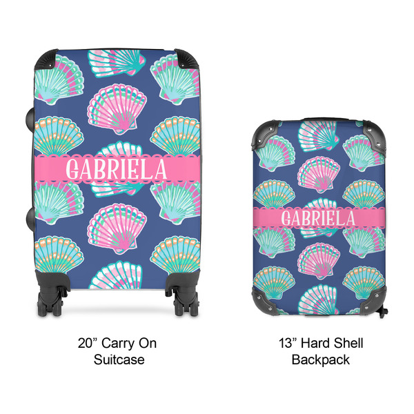 Preppy Sea Shells Suitcase Set 4 - APPROVAL