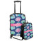 Preppy Sea Shells Kids 2-Piece Luggage Set - Suitcase & Backpack (Personalized)