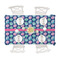 Preppy Sea Shells Tablecloths (58"x102") - TOP VIEW (with plates)