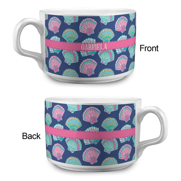 Preppy Sea Shells Tea Cup - Single Apvl