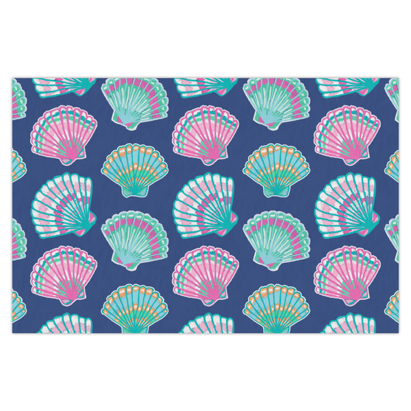 Custom Preppy Sea Shells X-Large Tissue Papers Sheets - Heavyweight