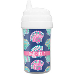 Preppy Sea Shells Toddler Sippy Cup (Personalized)
