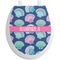 Sea Shells Toilet Seat Decal (Personalized)
