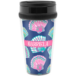 Preppy Sea Shells Acrylic Travel Mug without Handle (Personalized)