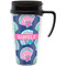 Preppy Sea Shells Acrylic Travel Mug with Handle (Personalized)