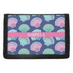 Preppy Sea Shells Trifold Wallet (Personalized)