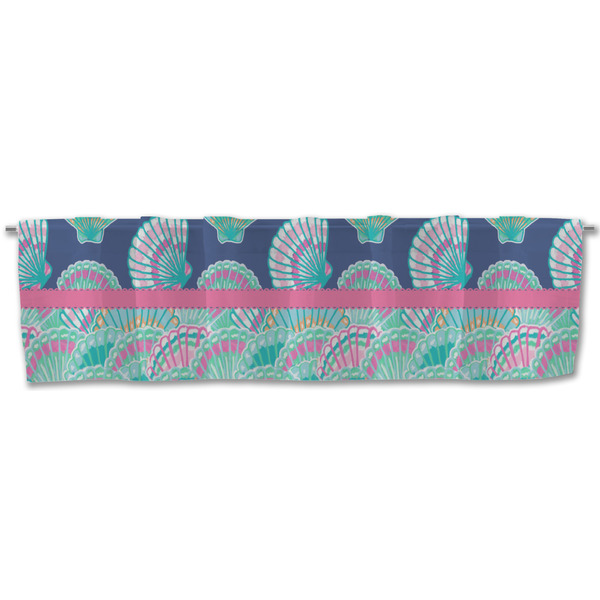 Preppy Sea Shells Valance - Front