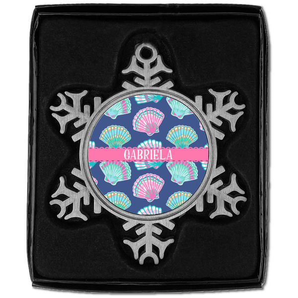 Preppy Sea Shells Vintage Snowflake - In box