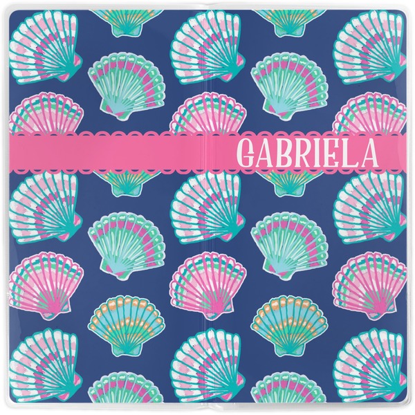 Preppy Sea Shells Vinyl Document Wallet - Apvl