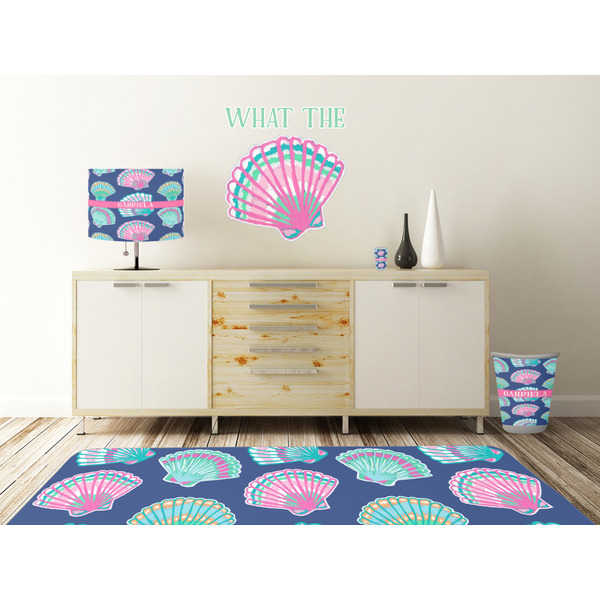 Sea Shells Wall Graphic Decal Wooden Desk