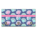 Preppy Sea Shells Wall Mounted Coat Rack (Personalized)
