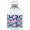 Preppy Sea Shells Water Bottle Label - Single Front