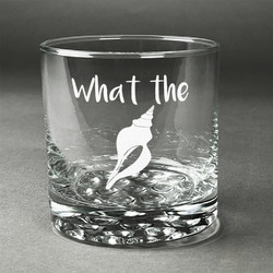 Preppy Sea Shells Whiskey Glass - Engraved (Personalized)