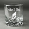 Preppy Sea Shells Whiskey Glass - Front/Approval