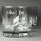 Preppy Sea Shells Whiskey Glasses (Set of 4) (Personalized)