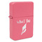 Preppy Sea Shells Windproof Lighters - Pink - Front/Main