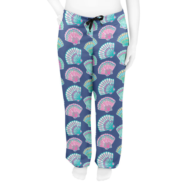 Preppy Sea Shells Women's Pj on model - Front
