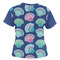 Preppy Sea Shells Women's T-shirt Back